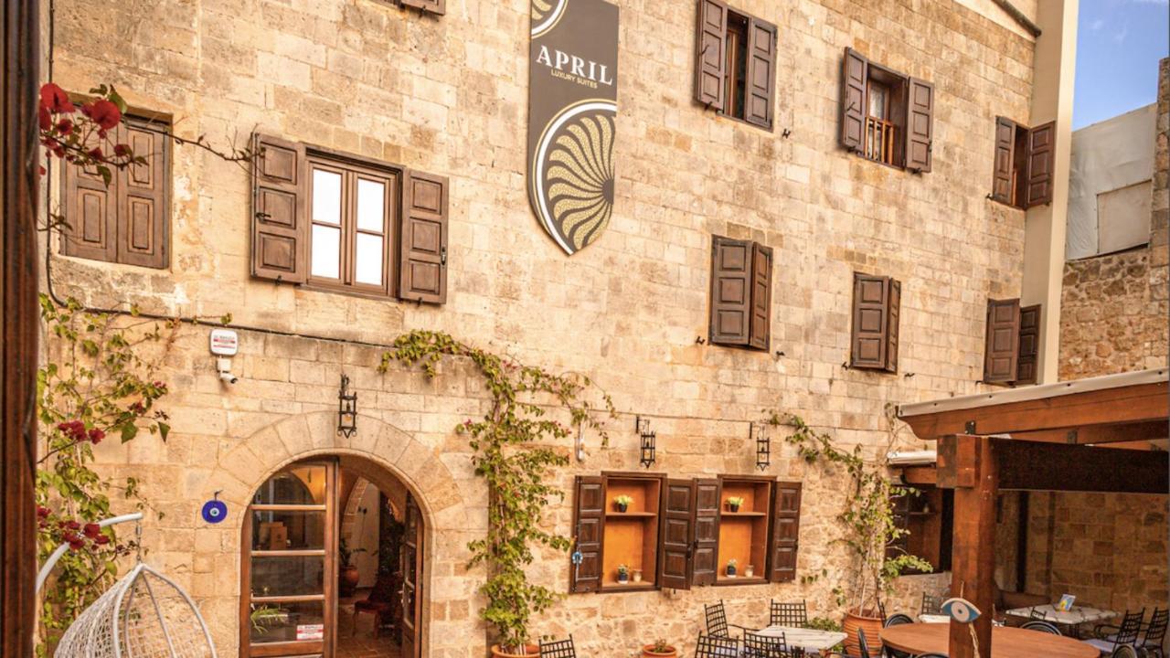 April Luxury Suites (Adults Only) Родос Экстерьер фото